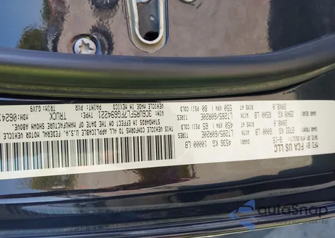 2015 Ram 2500 Laramie from USA, damaged, VIN 3C6UR5FL7FG694221